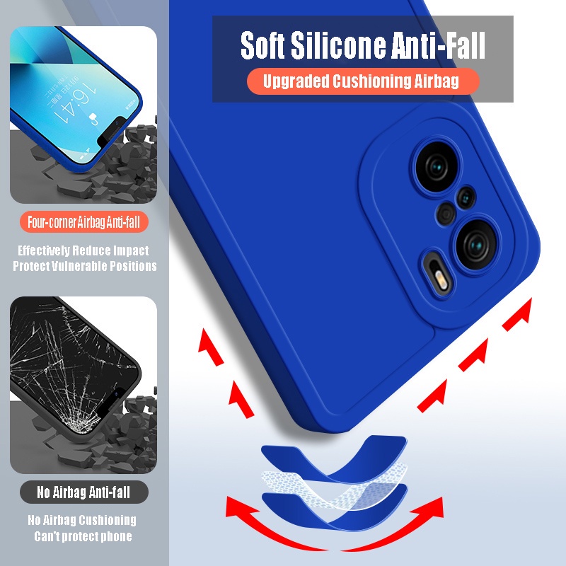 Ốp Điện Thoại Silicon Dẻo Màu Trơn Thời Trang Cho Xiaomi Poco X3 Pro NFC X3 GT Poco X2 F2 F3 M3 M4 Pro