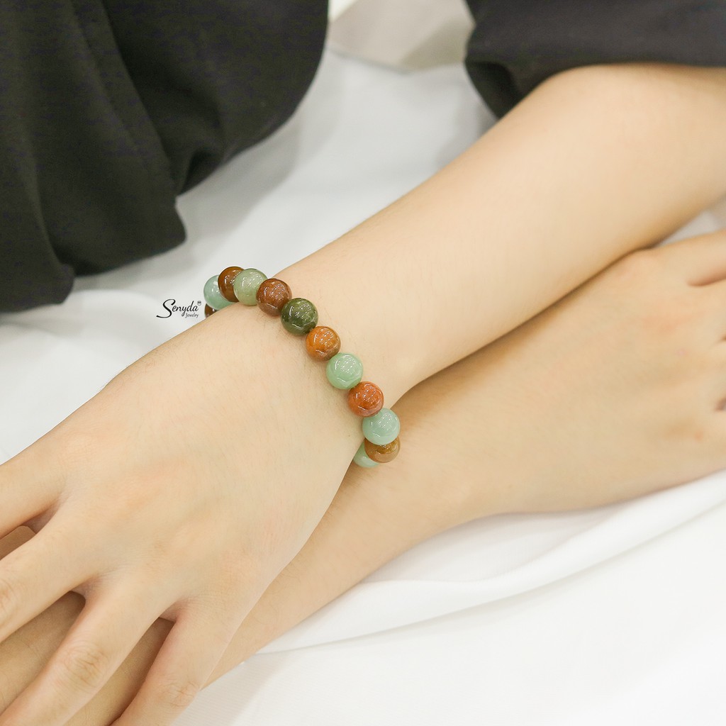 Vòng tay Cẩm size 10mm thiên nhiên Senyda Jewelry VT082