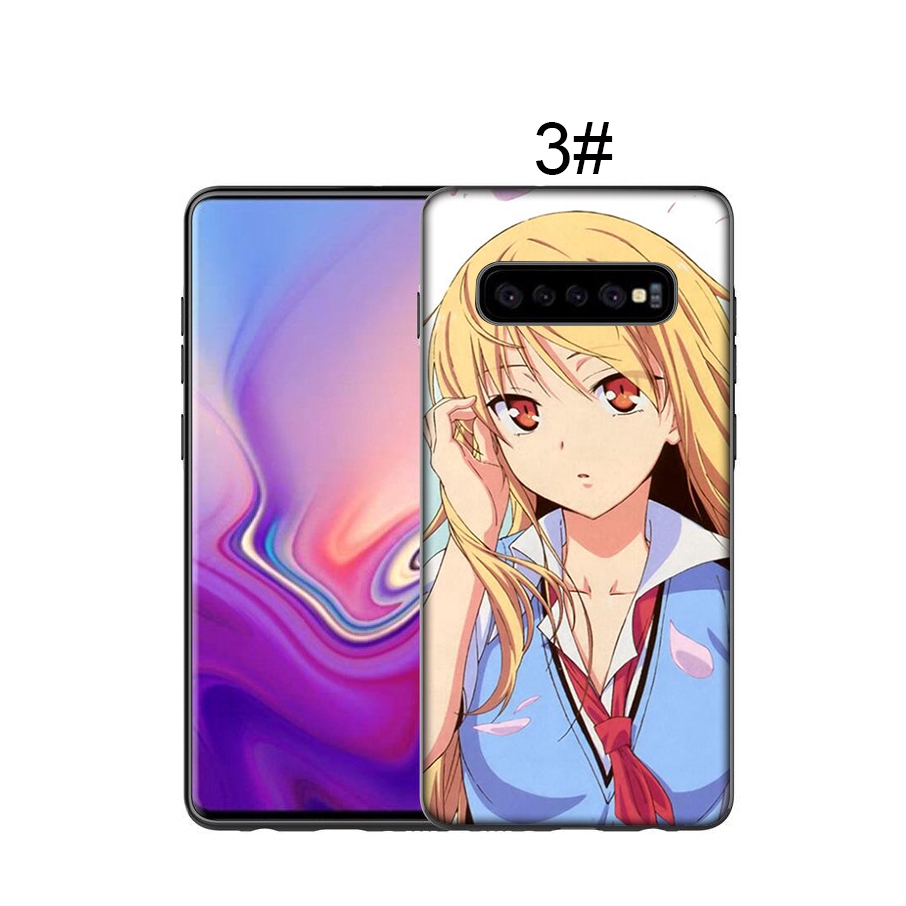 Ốp điện thoại silicon in hình The Pet Girl of Sakurasou cho Samsung Galaxy S10 S9 S8 Plus S7 S6 Edge