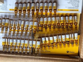 Vỉ 10 ống vitamin c hàn quốc