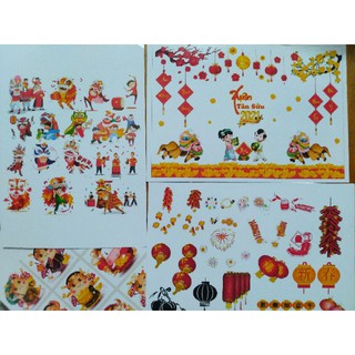 [Sticker cute] 2k/ tờ nhiều hình, nhiều mẫu lựa chọn