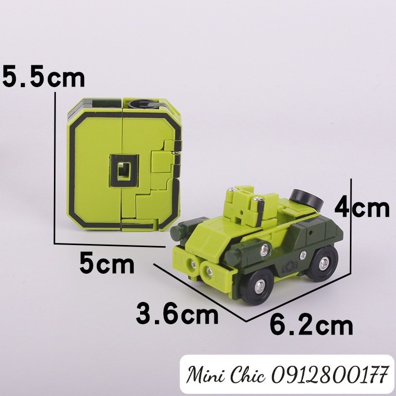 Đồ chơi số biến hình 15 chi tiết