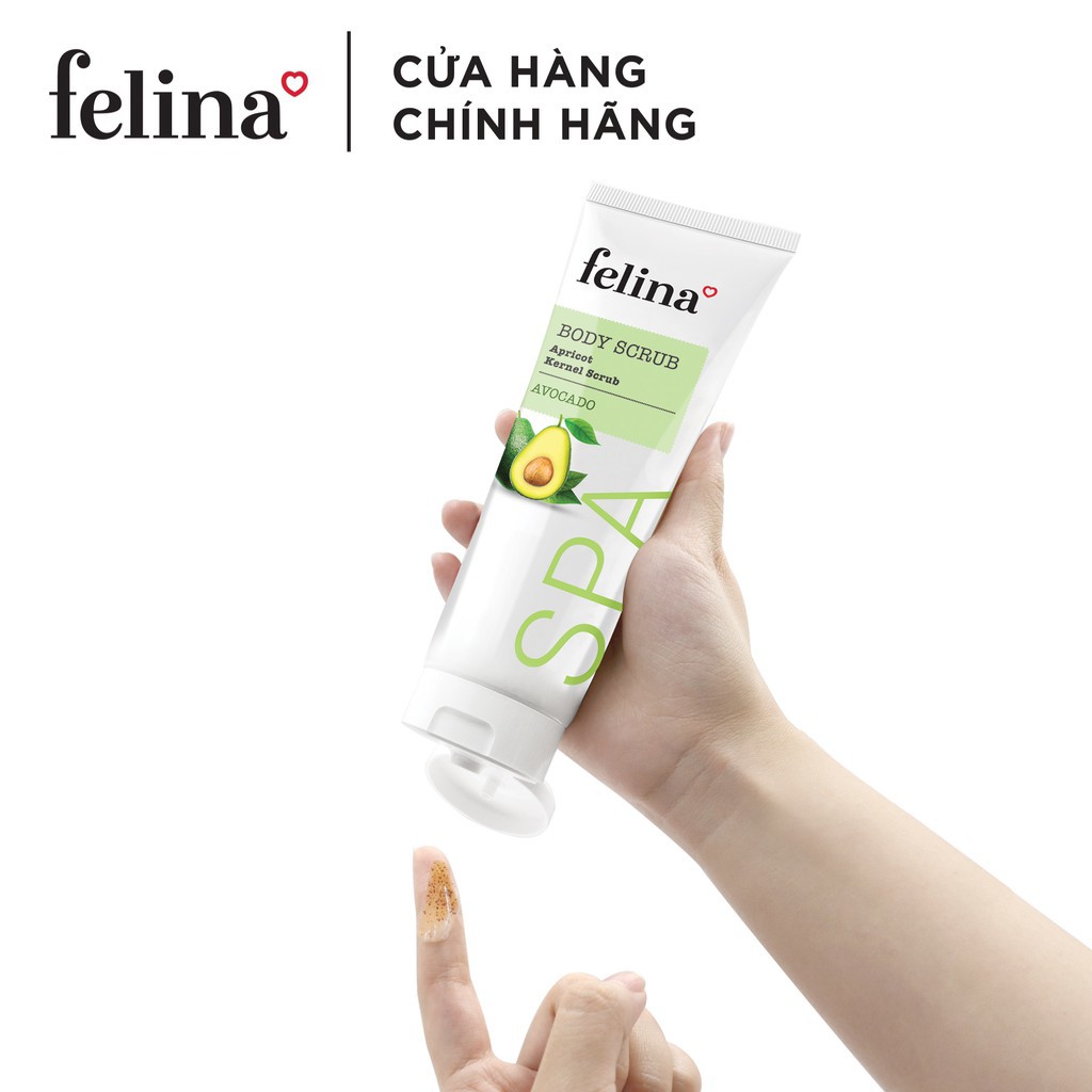 Gel Tẩy Tế Bào Chết Felina Body Scrub 300ml