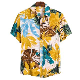 3D printed hawaii shirt for men
