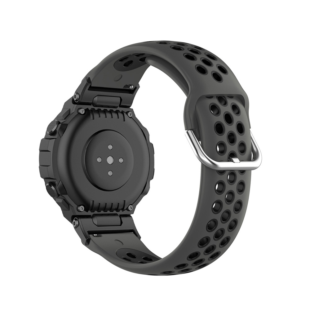 Dây Đeo Silicon Hai Màu Thay Thế Cho Đồng Hồ Thông Minh Amazfit T-Rex Pro / T-Rex / AresRubber Band Dành Cho Amazfit T-Rex 2