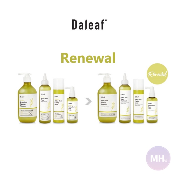 Daleaf Chlorella Better Root Relaxing Shampoo 500ml / Anti Hair Loss / Vegan Shampoo