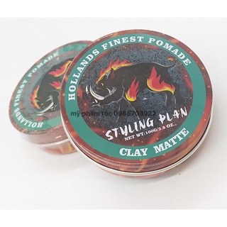 Sáp Tạo Kiểu ( LỢN RỪNG ) STYLING PLAN CLAY 100ml - Tặng lược