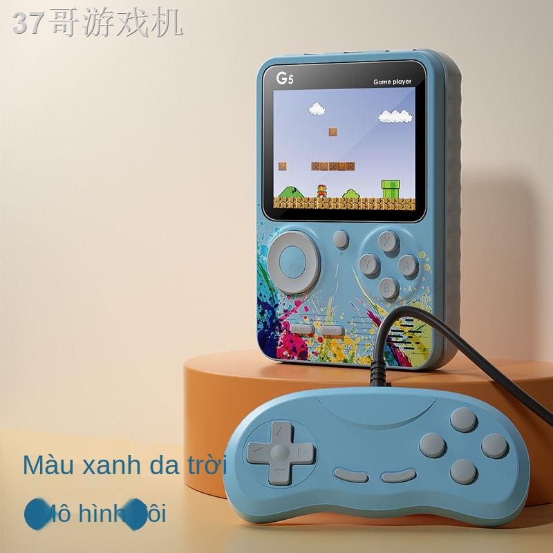 Qmáy chơi game cầm tay sup nỗi nhớ thời thơ ấu mới siêurio đôi cổ điển mini quà tặng trẻ em rung cùng đoạn