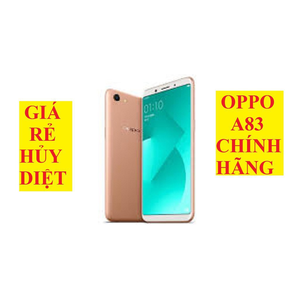 điện thoại Oppo A83 2sim ram 4G bộ nhớ 64G mới Chính hãng, Camera siêu nét