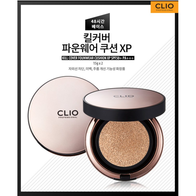 Phấn Nước Clio Kill Cover Cushion XP SPF 50+ PA +++ (KÈM LÕI) | BigBuy360 - bigbuy360.vn