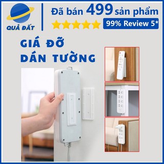 Combo 5 Miếng Dán Tường Treo Ổ Cắm Điện, Modem Wifi/ Giá Đỡ Treo Tường Cố Định Ổ Cắm Điện