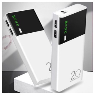 [Bảo Hành 12 Tháng] Sạc Dự Phòng SMART 20.000mAh Có Led Báo %Pin Dung Lượng Chuẩn