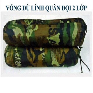 VÕNG DÙ QUÂN ĐỘI 2 LỐP DÃ NGOẠI