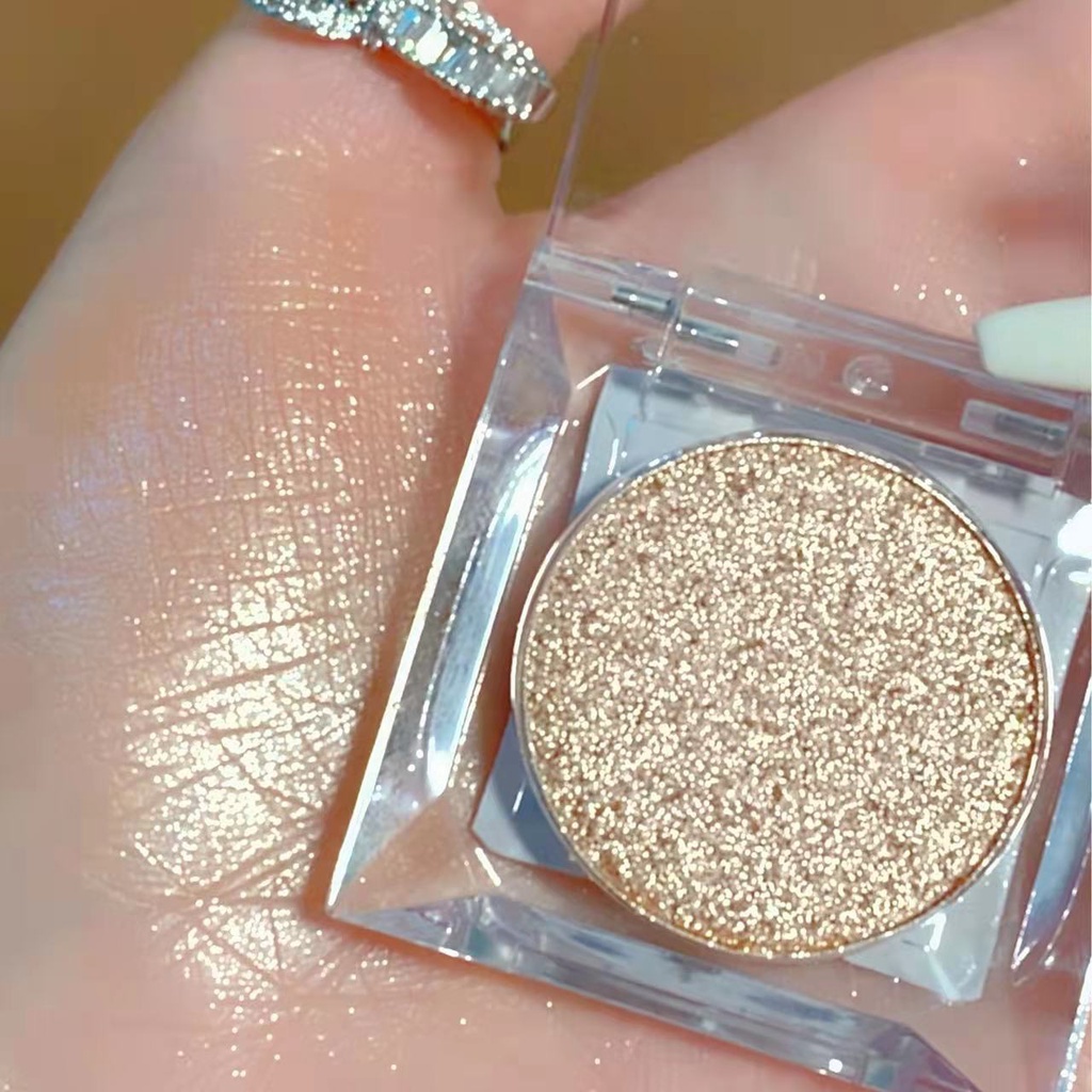 Phấn Mắt Ánh Ngọc Trai Phân Cực Lấp Lánh Thiết Kế Vỏ In Hình Galaxy Burst
