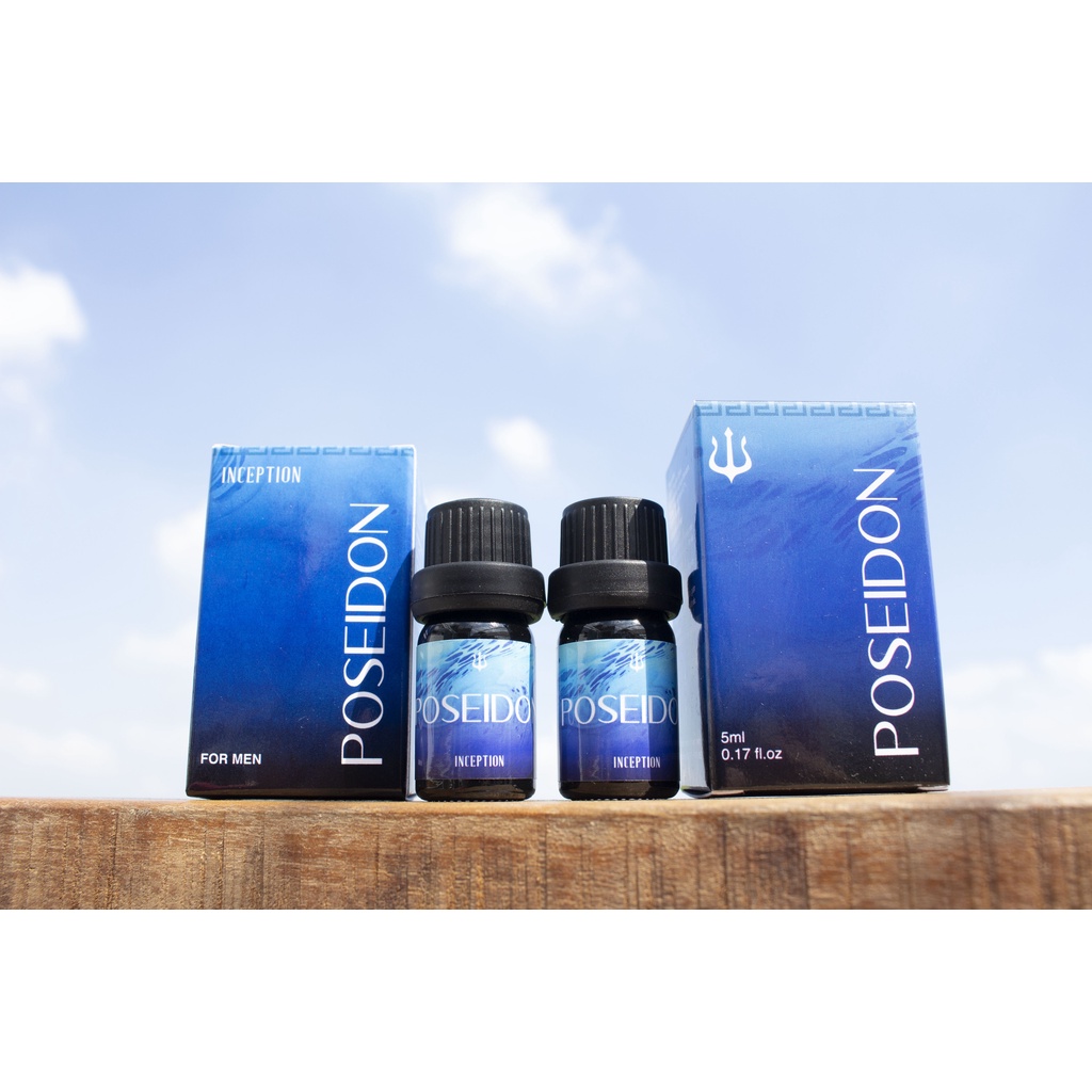 Nước Hoa Vùng Kín Nam 5ml POSEIDON - Hương Cuốn Hút Mạnh Mẽ Quyến Rũ - Nước Hoa Vùng Kín Nam Chính Hãng