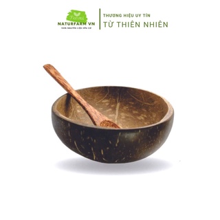  Bộ chén gáo dừa & muỗng - dụng cụ làm đẹp & ăn uống
