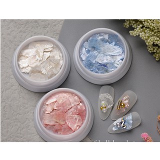 xà cừ trang trí nail