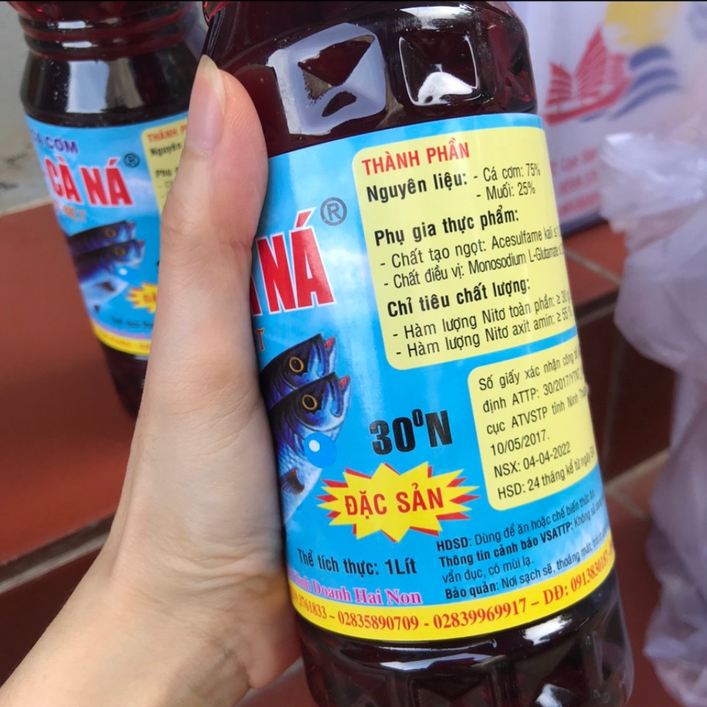 Nước mắm truyền thống Hai Non - Cà Ná 30 độ đạm