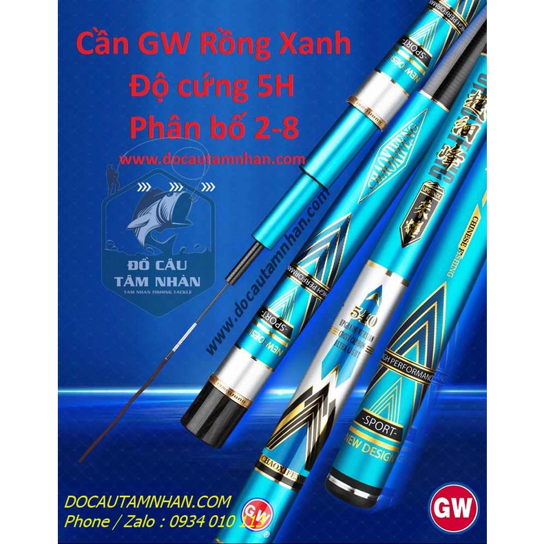 [Ảnh thật] [Chính hãng] Cần GW Rồng Xanh 5H