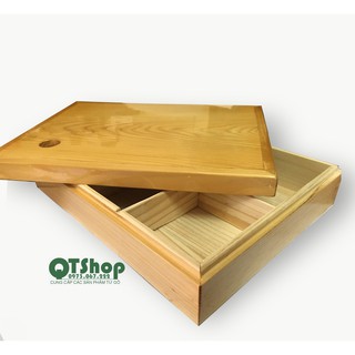 KHAY GỖ ĐỰNG MỨT BÁNH PHONG CÁCH NHẬT BẢN - QTShop -QTShop
