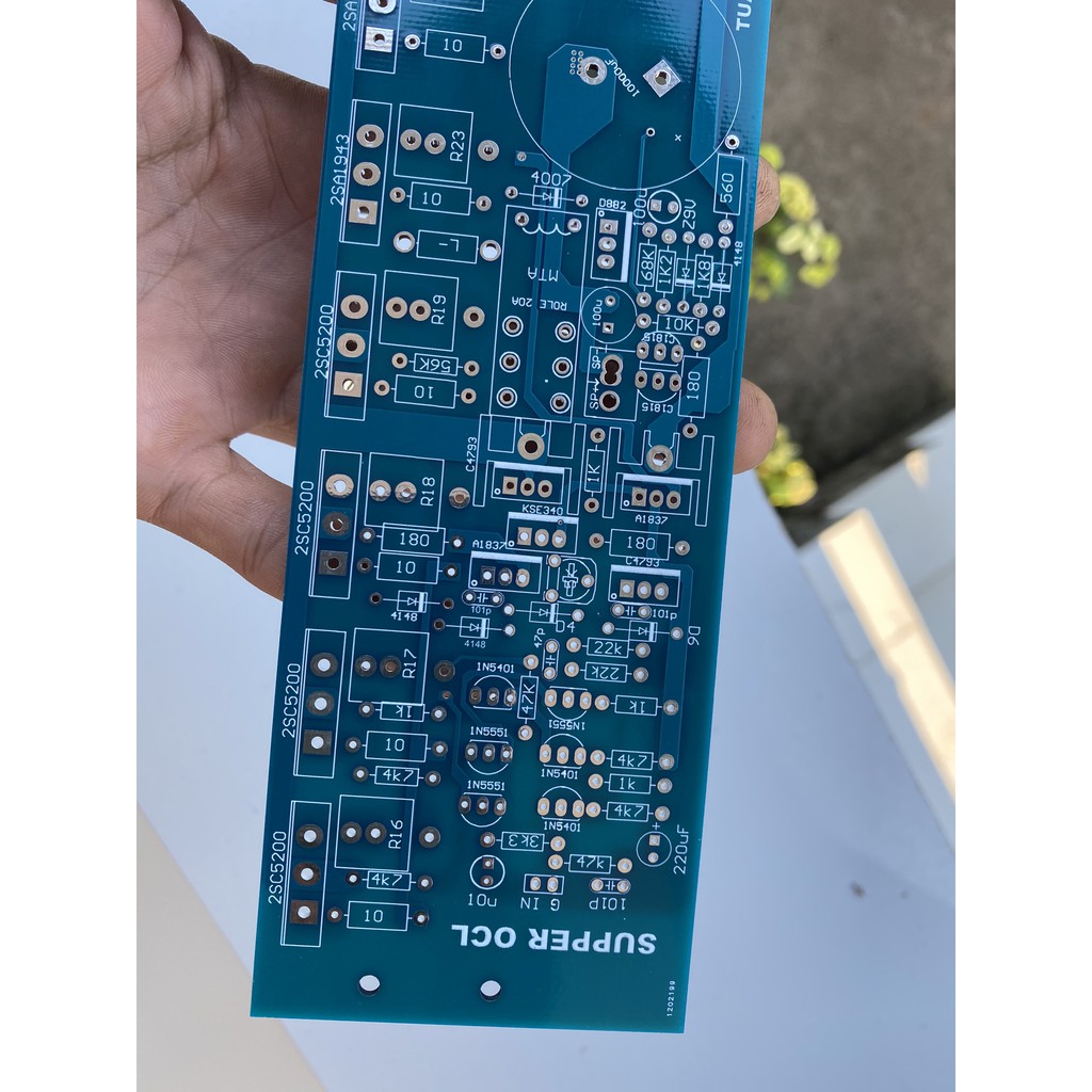 PCB CÔNG SUẤT 8 SÒ LIỀN NGUỒN CÓ BẢO VỆ