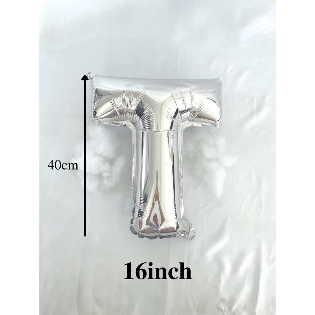 Bóng chữ cái ghép tên sinh nhật thôi nôi 40cm nhiều màu sắc HAPPYKID BCC