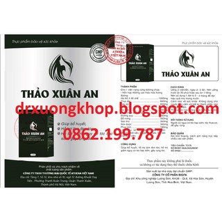 Thảo Xuân An - Viên uống Giảm Rụng Tóc - Hói Đầu - Tóc Bạc Sớm - Tóc Thưa, Mọc Chậm- Tóc Yếu, Khô, Xơ -Nhiều Gàu
