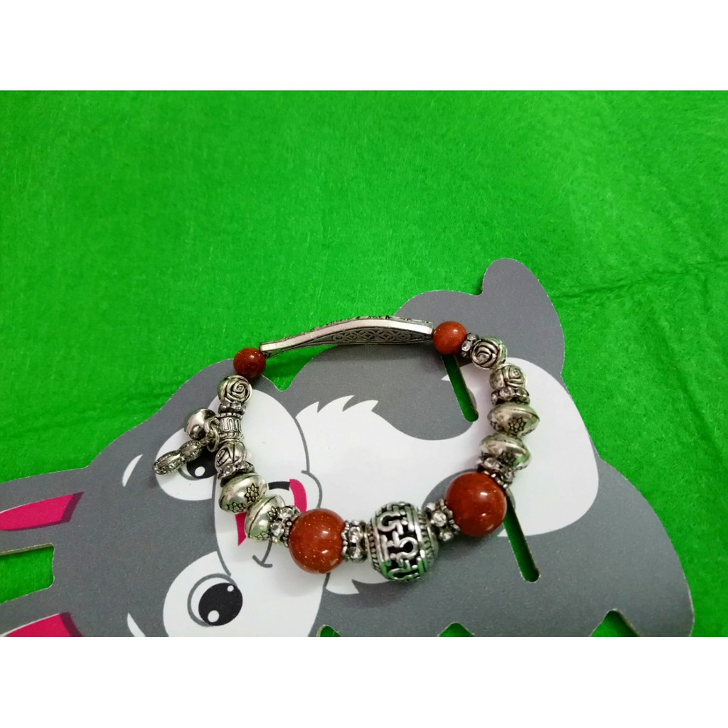 Vòng tay đá mắt mèo mix kim loại. Mẫu mới nhất đẹp hơn hình nha các bạn