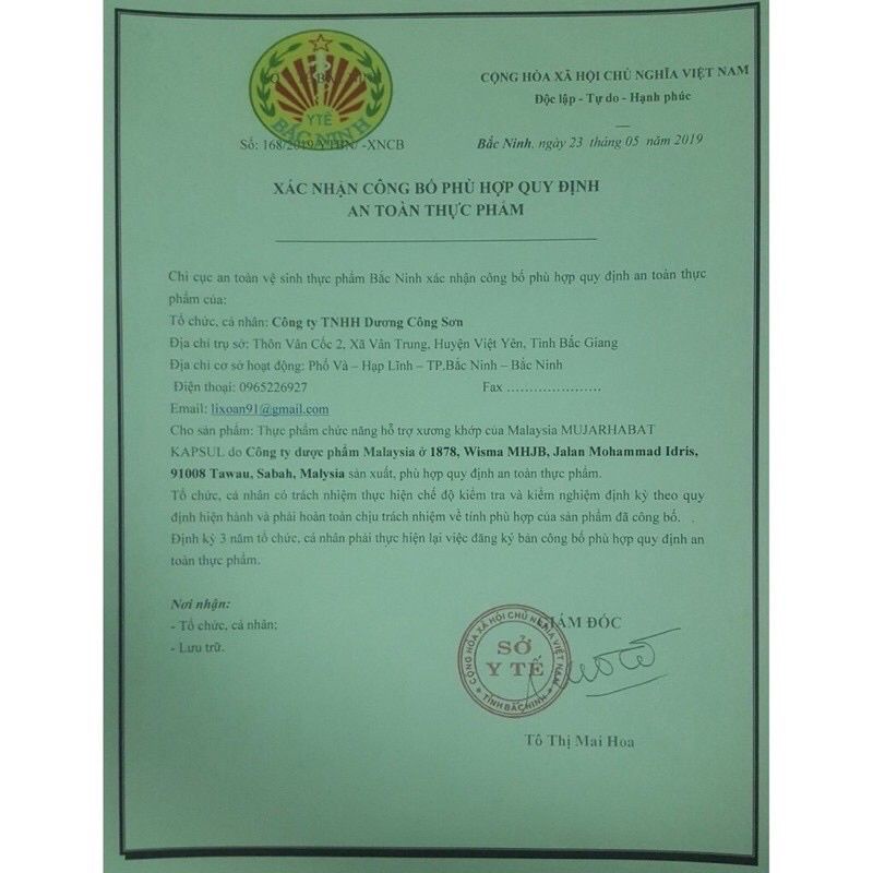 Khớp xanh Professor's pill keluaran -Malaysia