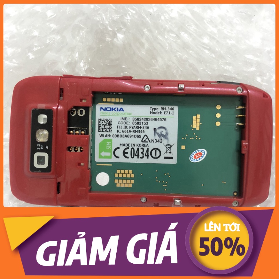 GIẢM GIÁ CỰC GẮT Điện Thoại Nokia E71 sản phẩm chính hãng imei Chuẩn Có 3G WiFi /////