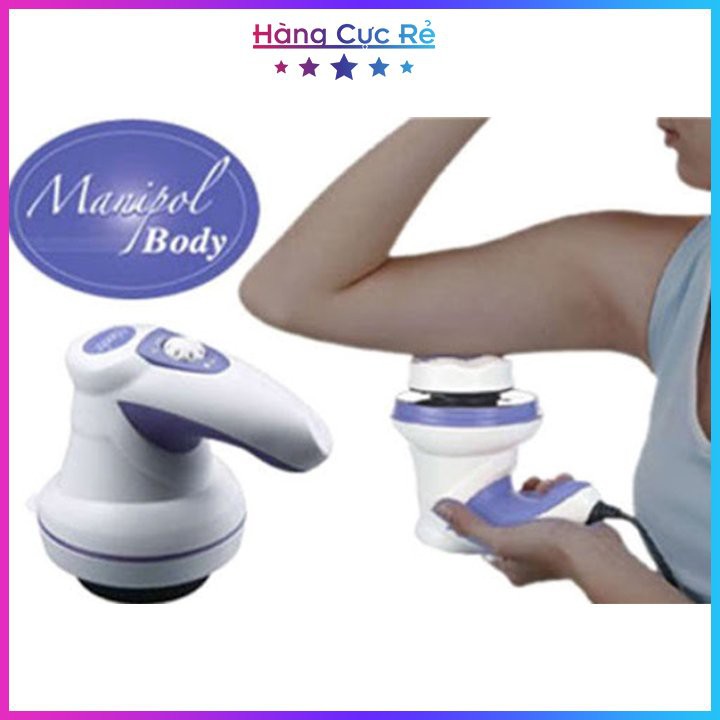 Máy massage toàn thân cầm tay 3 đầu Manipol - Matxa bụng, cổ, vai, gáy giảm stress nhanh chóng  - Shop Hàng Cực Rẻ