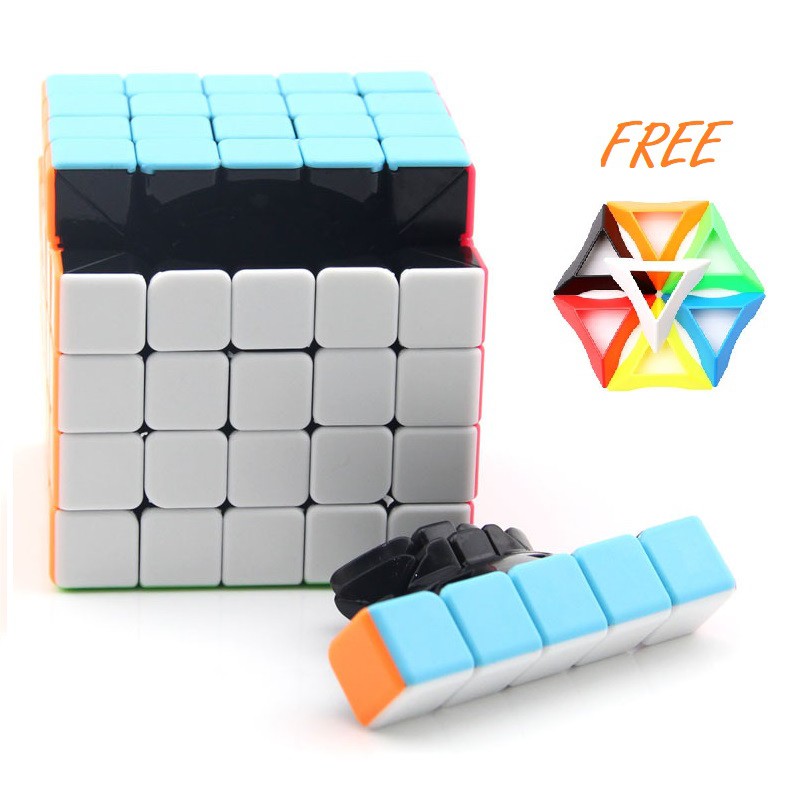 ✔️✔️ Đồ chơi giáo dục Rubik 5 x 5 x 5 TANK khối lập phương FN0560 - Quay Tốc Độ, Trơn Mượt, Bẻ Góc Tốt - TẶNG 1 ĐẾ RUBIK