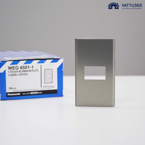 Mặt nhôm dùng cho1, 2, 3 thiết bị WEG6501-1, WEG6502-1, WEG6503-1