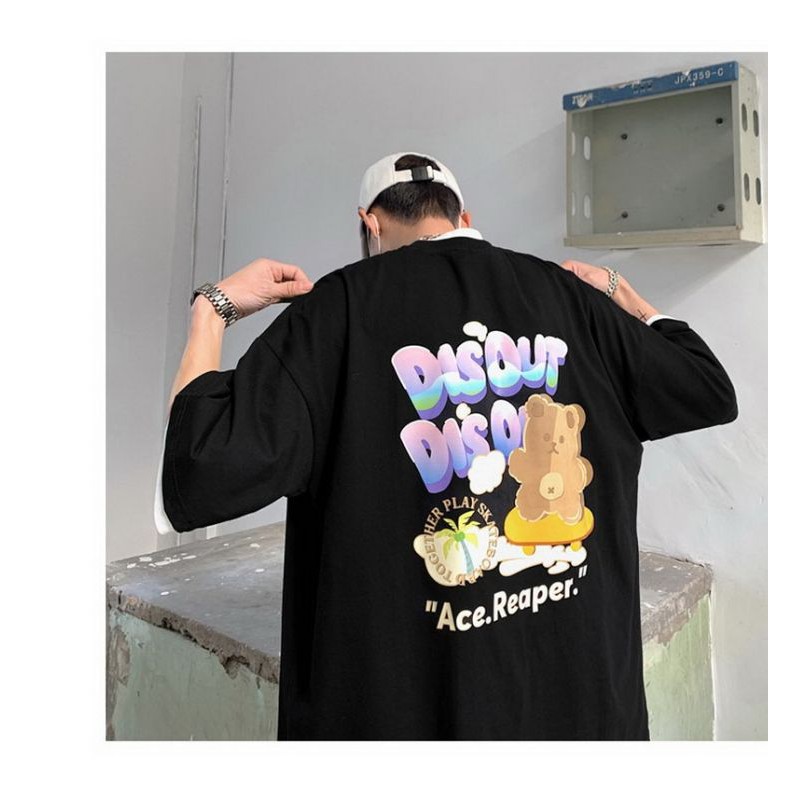 Áo thun tay lỡ nam nữ, áo phông unisex form rộng chất cotton mát mịn thấm hút mồ hôi in hình zowy | BigBuy360 - bigbuy360.vn