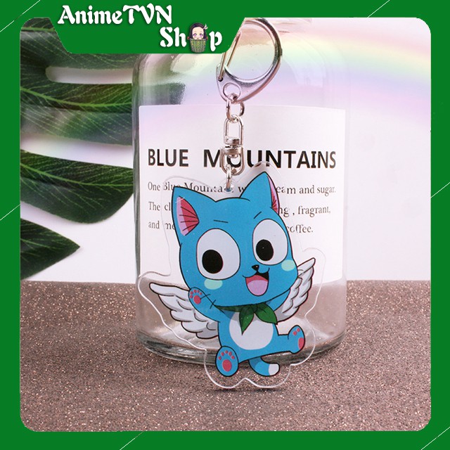 Móc khoá Mica anime Fairy Tail (Hội đuôi tiên) - Nhựa Cứng Acrylic In 2 mặt sắc nét (ảnh thật)