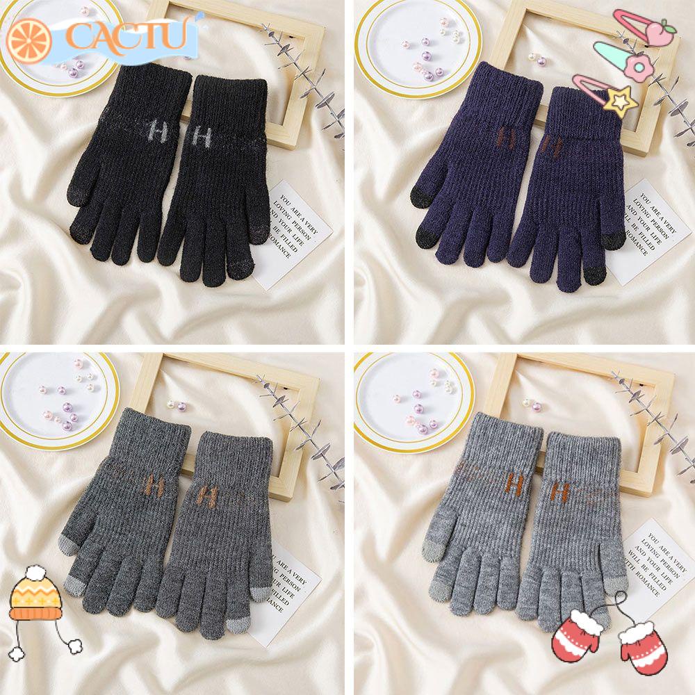 Găng Tay Dệt Kim Giữ Ấm Mùa Đông