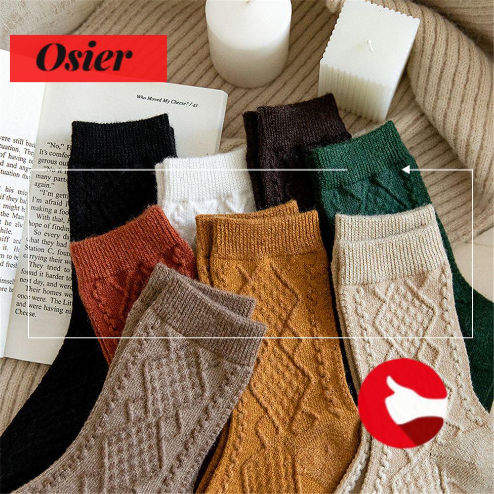 Vớ Len Cashmere Cổ Cao Phong Cách Harajuku Nhật Bản Thời Trang Mùa Đông Cho Nữ