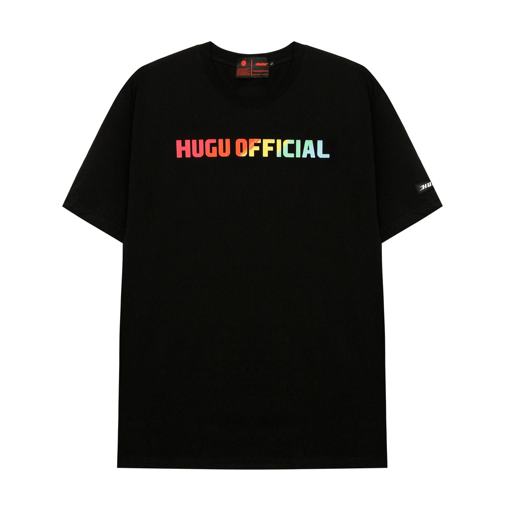 Áo thun tay ngắn HUGU - Gradient - chất liệu cotton - unisex