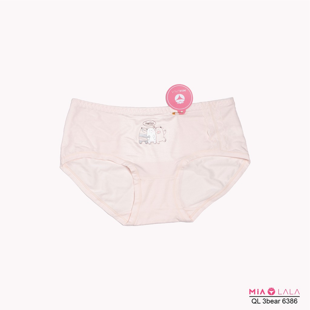 Quần lót nữ Mialala cotton co giãn thoải mái, thấm hút an toàn sức khỏe 6386 NQ1210107 | BigBuy360 - bigbuy360.vn