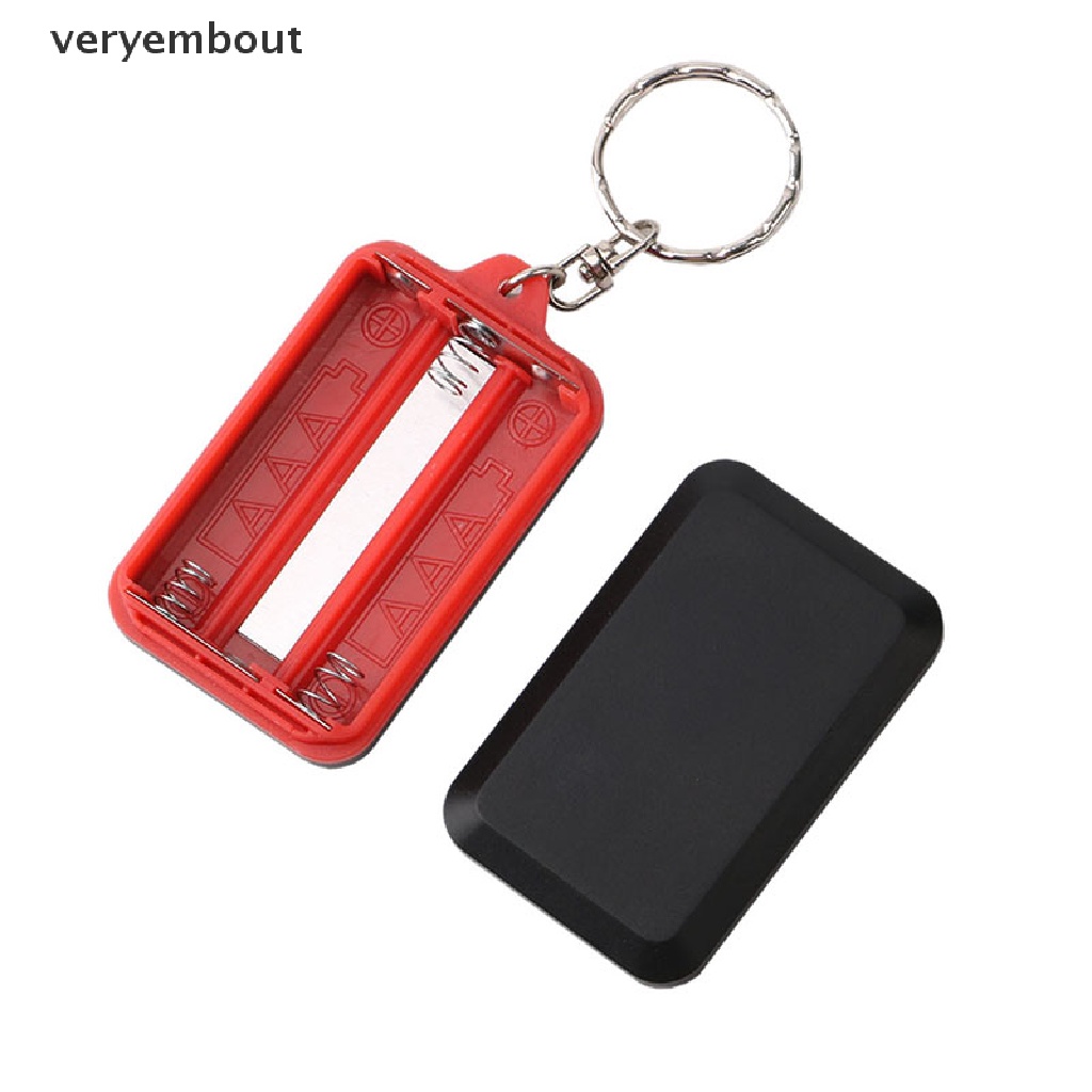 Đèn pin mini COB chống thấm nước kèm móc khóa tiện dụng mang theo cắm trại