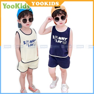 Bộ Ba Lỗ Bé Trai, Bộ Đồ Bé Trai Cotton In Hình Sunny Kiểu Dáng Thể Thao 6 - 18kg Tều Store Đủ Size Cho Bé Từ 0 - 4 Tuổi