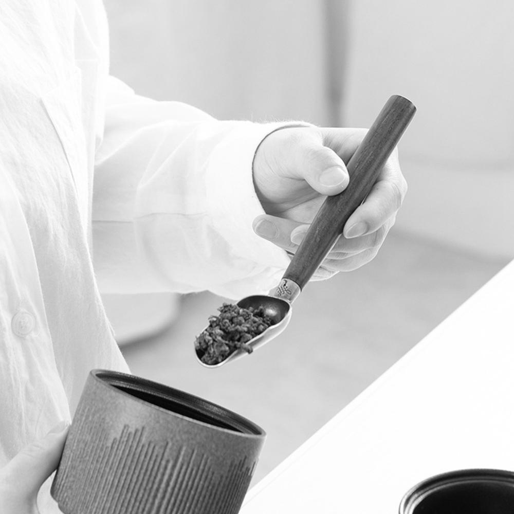 Muỗng Múc Cà Phê Bằng Gỗ Mun Đa Năng Tiện Dụng