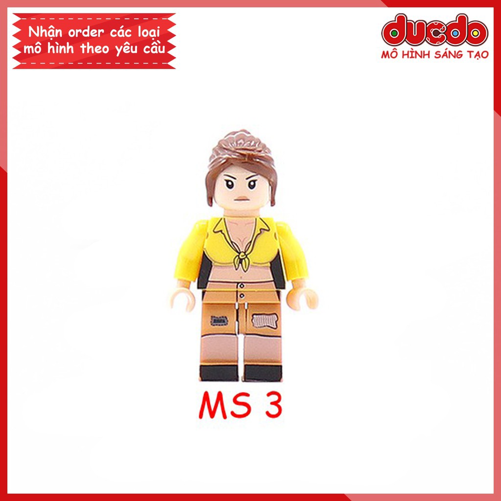 Minifigures các nhân vật trong PUBG - Đồ chơi Lắp ghép Xếp hình Mini Army lính Mô hình K302