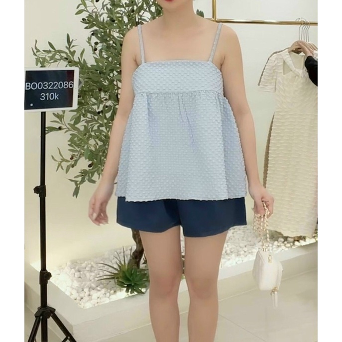 SET ÁO BBD 2 DÂY XỐP + QUẦN SHORT NHIỀU MÀU