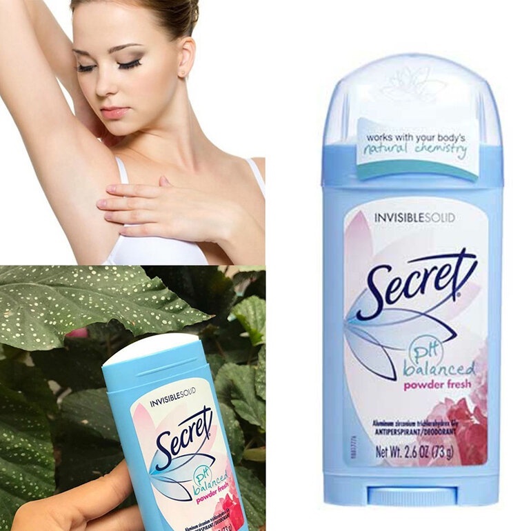 👑 L&G 💄 Lăn Nách Khử Mùi Secret USA Cho Nữ Invisible Solid Hàng chuẩn 73g