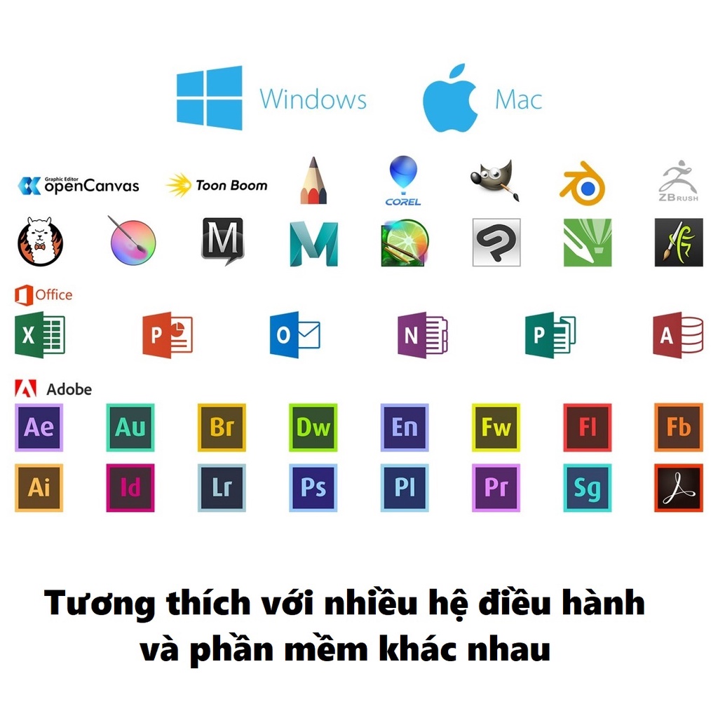 Bảng vẽ đồ họa XP Pen Pro Small hỗ trợ kết nối với điện thoại Android kèm bút vẽ không cần pin hỗ trợ cảm ứng nghiêng