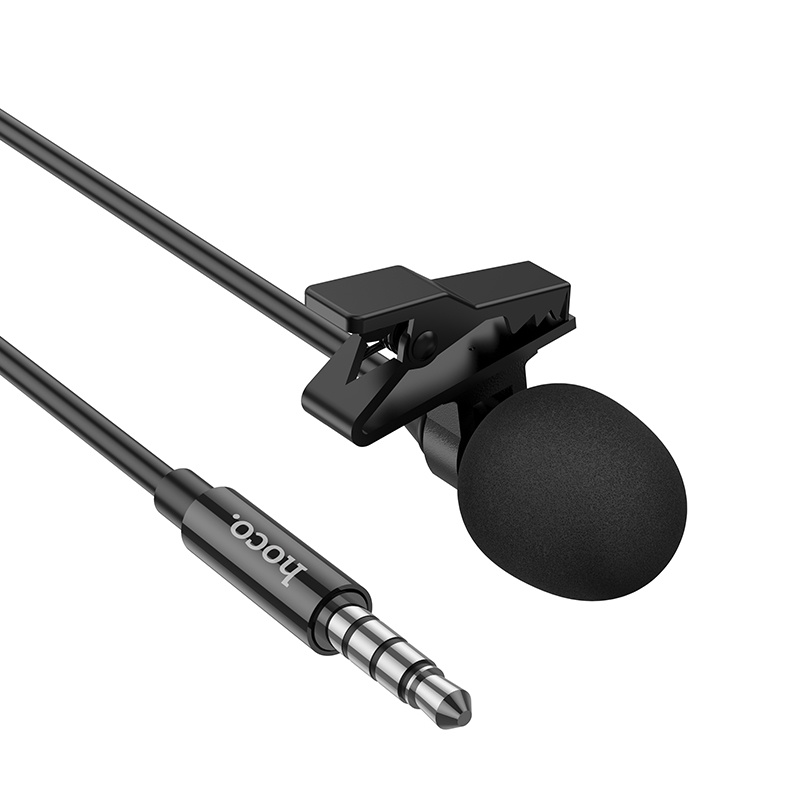 Micro cài áo HOCO. L14 3.5mm cao cấp thích hợp cho điện thoại / máy ảnh