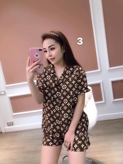 Bộ ngủ Pijama LV siêu chất