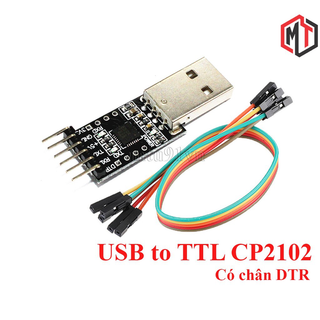 [ Hàng Hot ] Mạch chuyển đổi USB to TTL UART CP2102 - có tặng kèm cáp kết nối