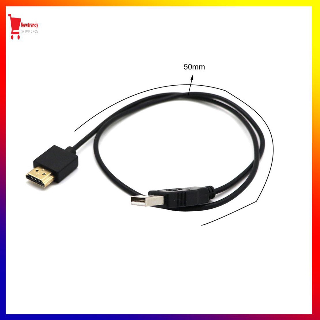 Dây Cáp Sạc Chuyển Đổi Usb Sang Hdtv 0605 0.5m Usb 2.0 Male Sang Hdtv Male